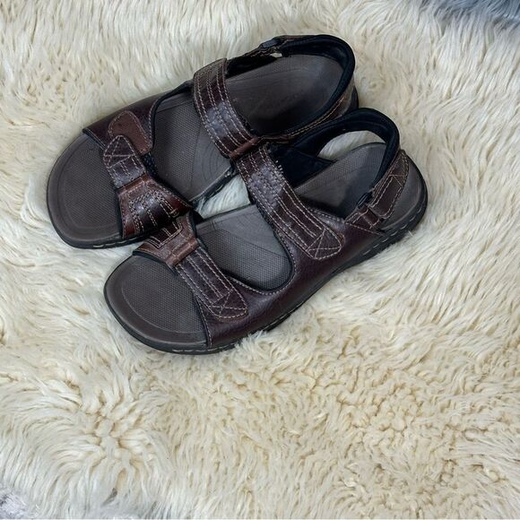 Dockers Brown leather Men's Sandals - Picture 1 of 10